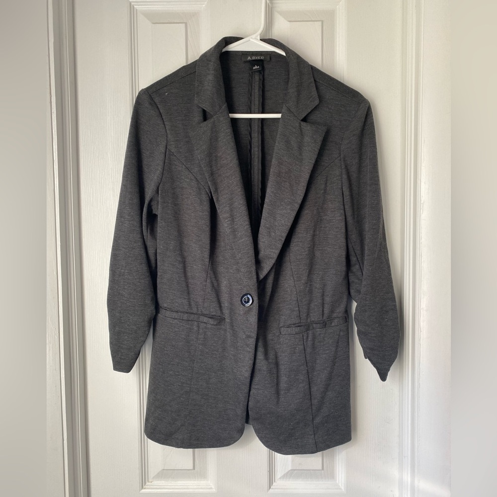 A. Byer women’s gray blazer, large​​​